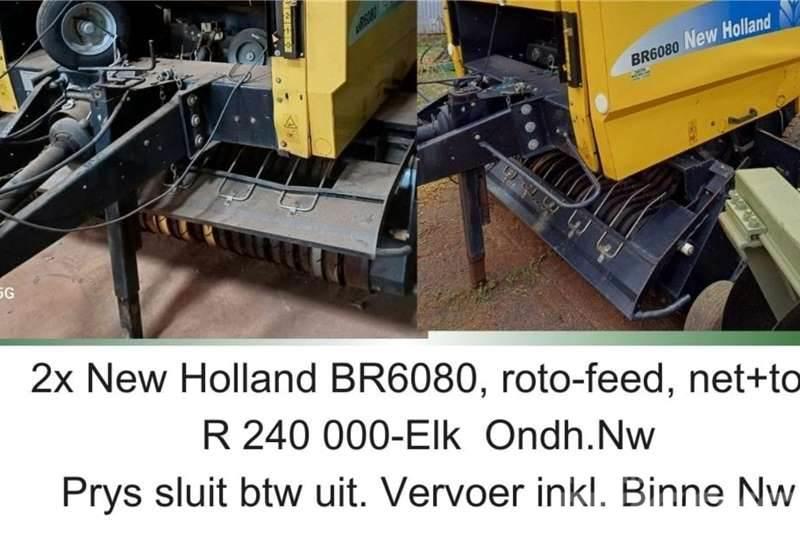 New Holland BR6080 - roto feed - net and twine Outros Camiões