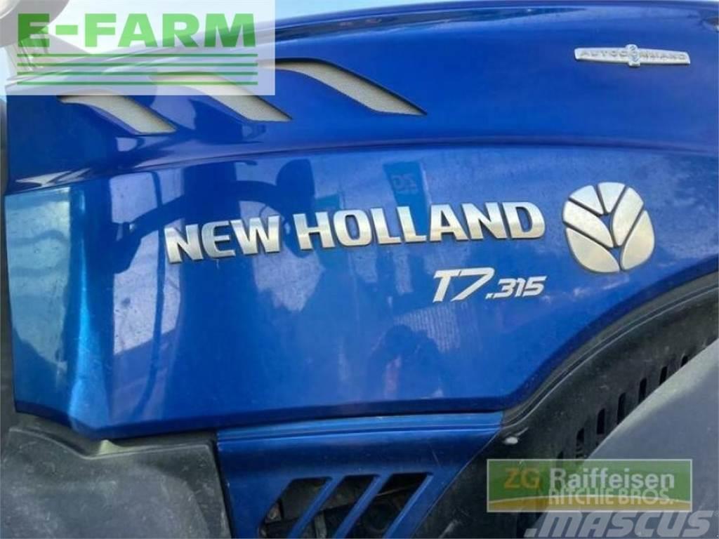 New Holland t 7.315 hd Tratores Agrícolas usados