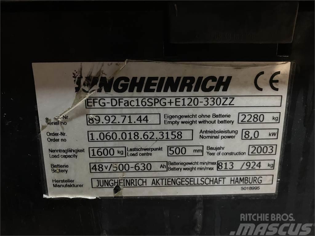 Jungheinrich EFG 16 Empilhadores eléctricos