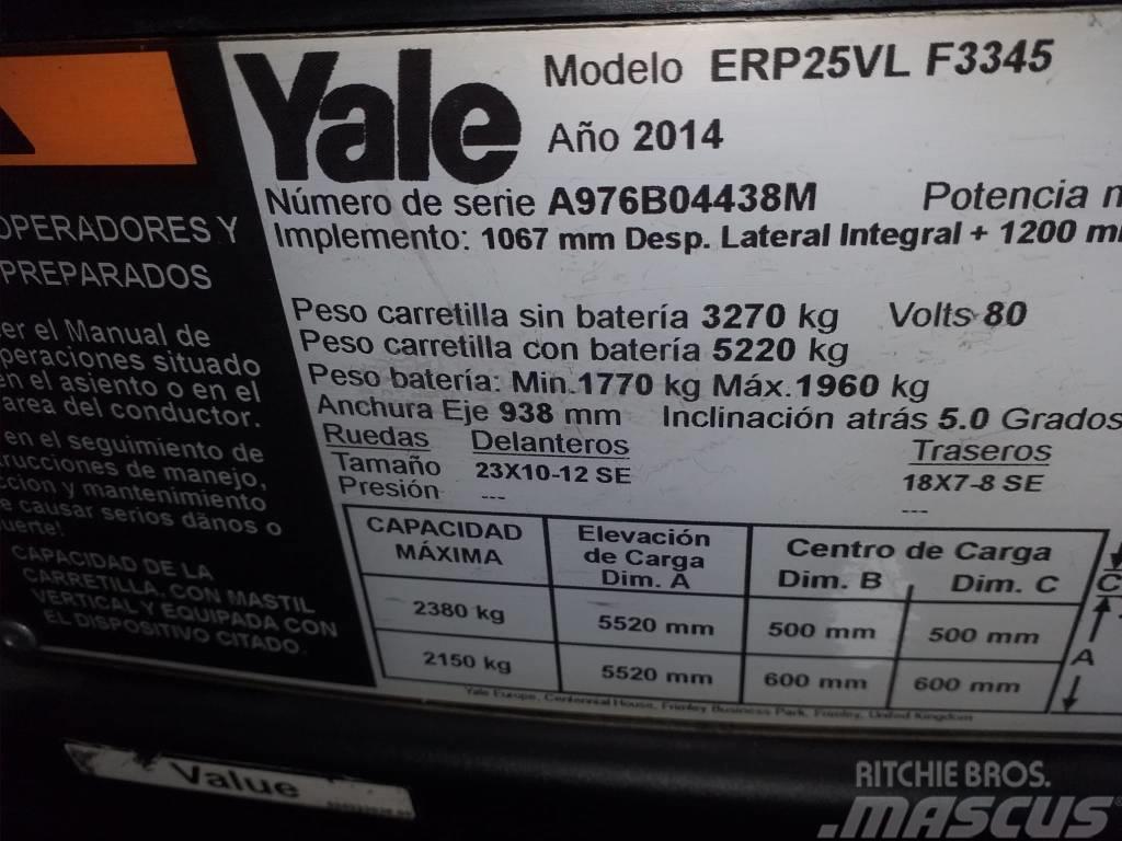 Yale ERP25VL Empilhadores eléctricos
