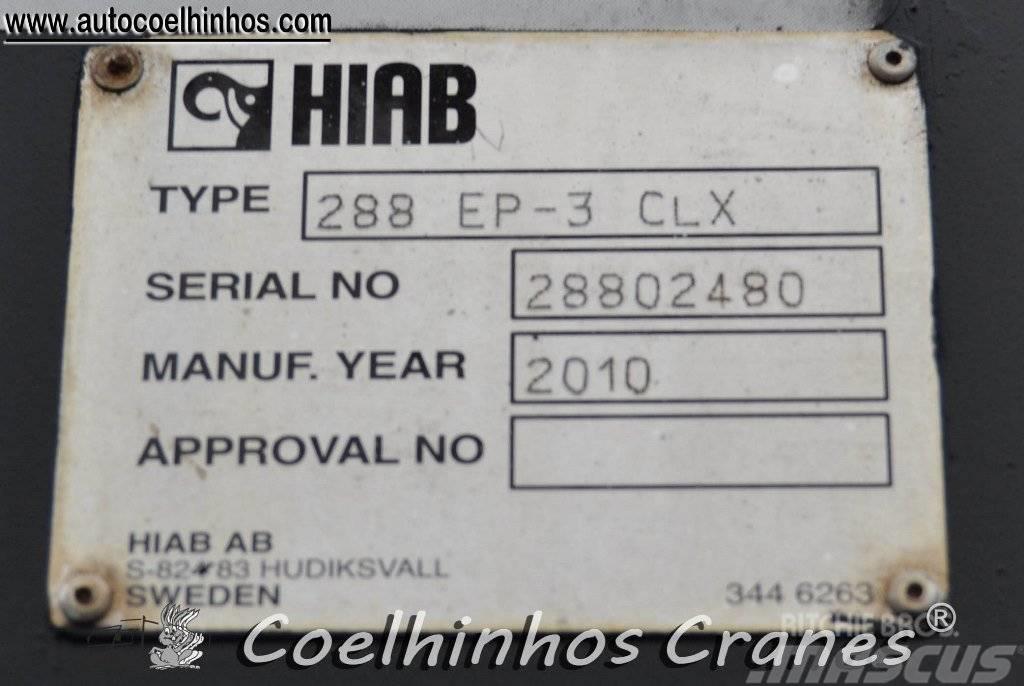 Hiab 288 XS / EP 3-CLX Gruas carregadoras