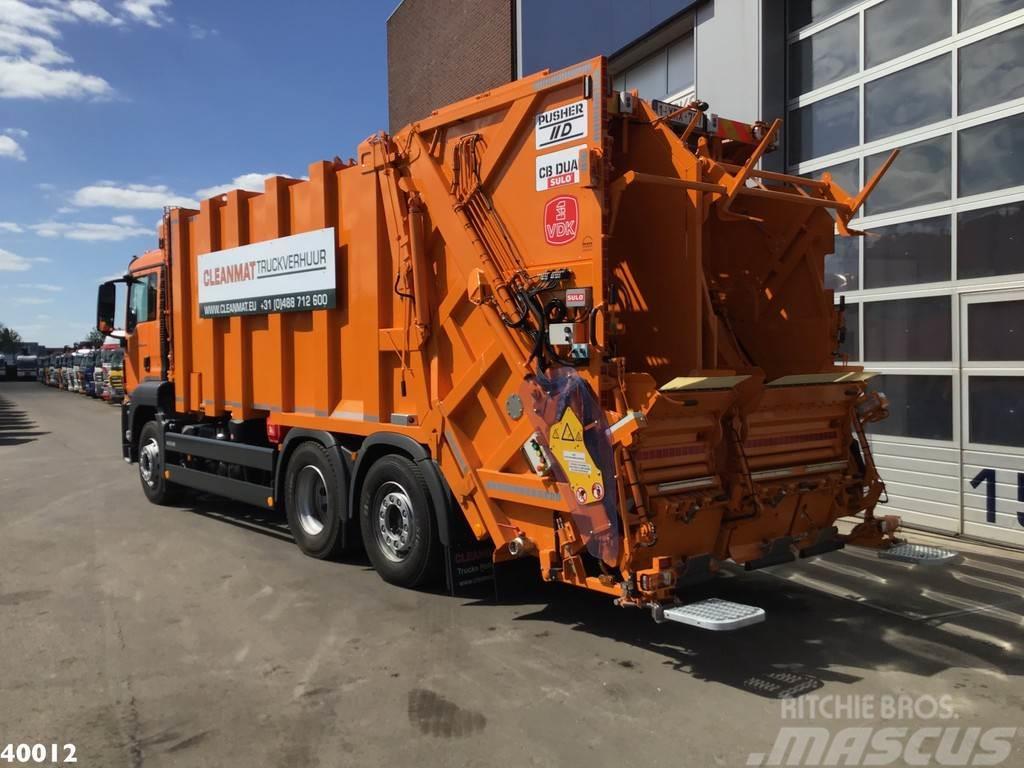 MAN TGS 28.360 VDK (9m³+13m³) SULO weighing system Camiões de lixo
