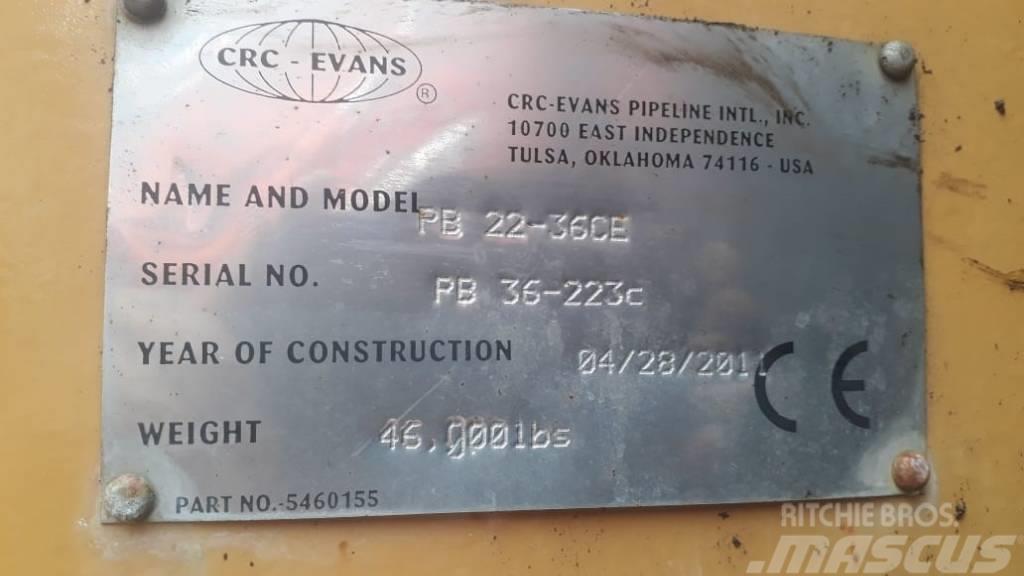 CRC-Evans PB 22-36 CE Máquinas de dobrar tubos