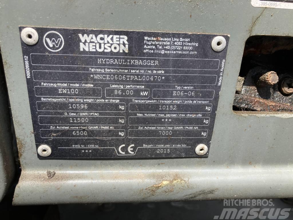 Wacker Neuson EW 100 Escavadoras de rodas