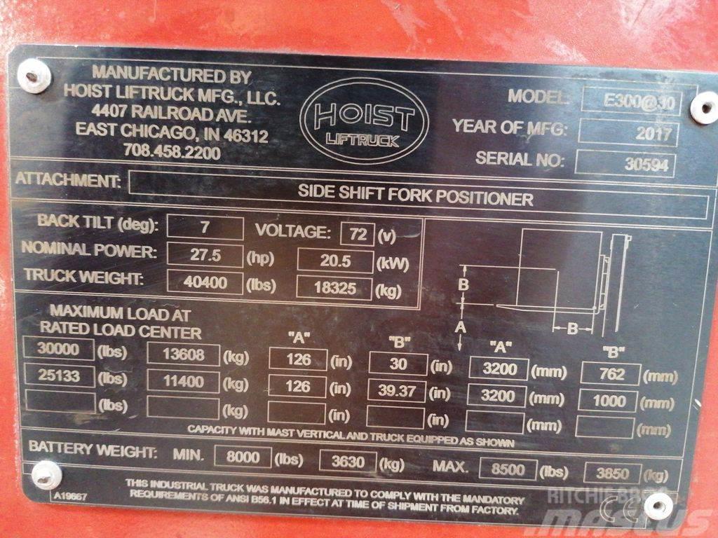 Hoist E300 Empilhadores eléctricos