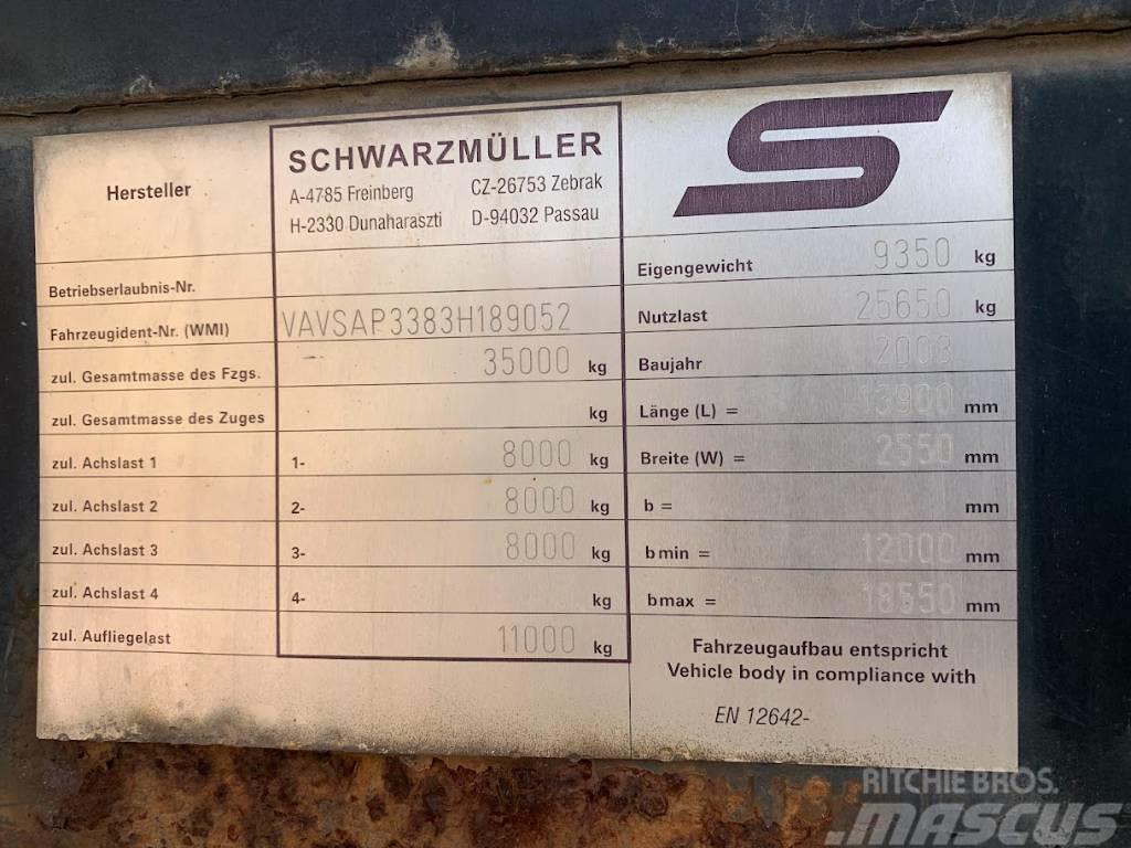 Schwarzmüller jatkokärry Outros Semi Reboques