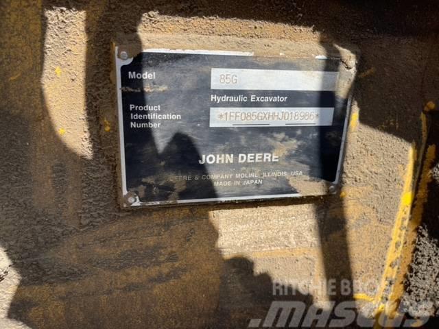 John Deere 85G Mini Escavadoras <7t