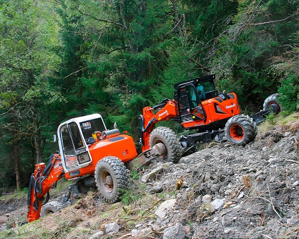 Euromach R1055 Forester Escavadoras anfíbias