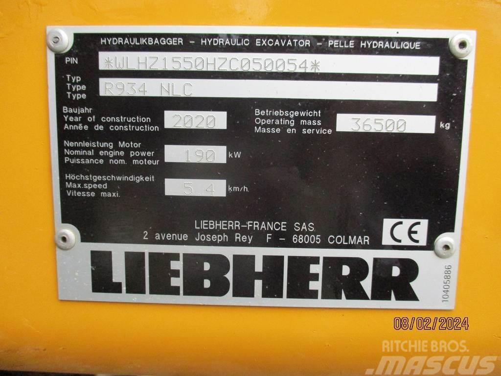 Liebherr R 934 Litronic Escavadoras de rastos