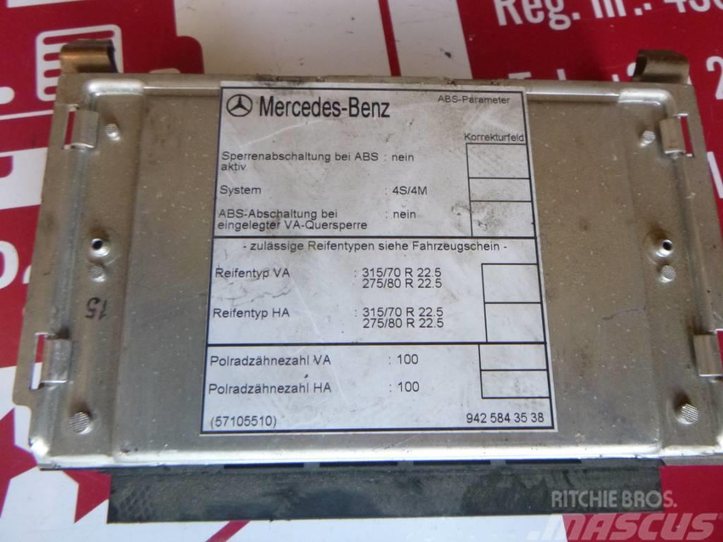Mercedes-Benz Actros 18.43 ABS control unit 000 446 4514 Travőes