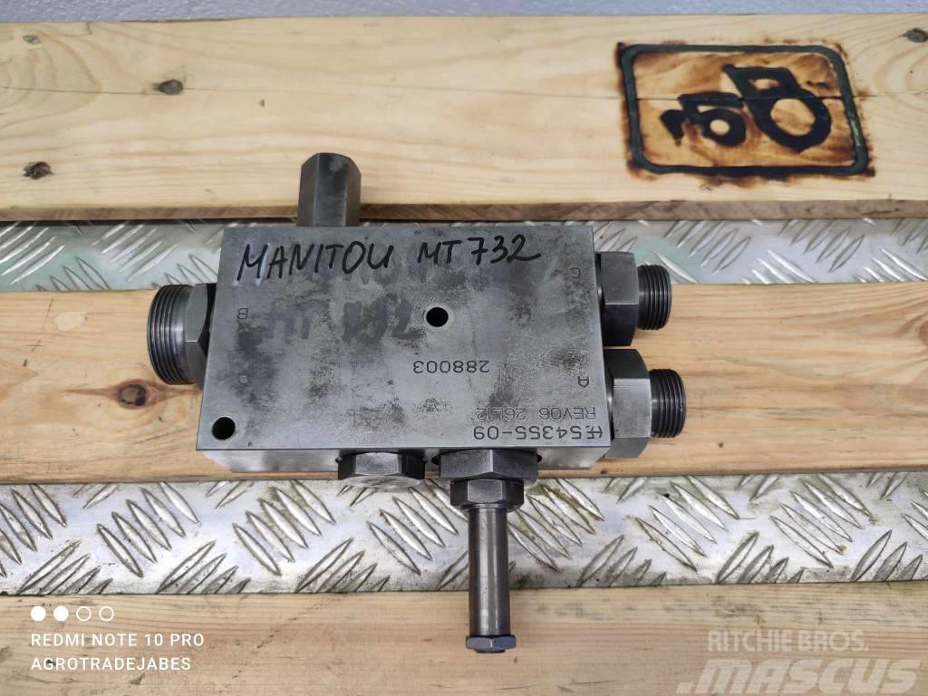 Manitou MT732 hydraulic lock Hidráulica