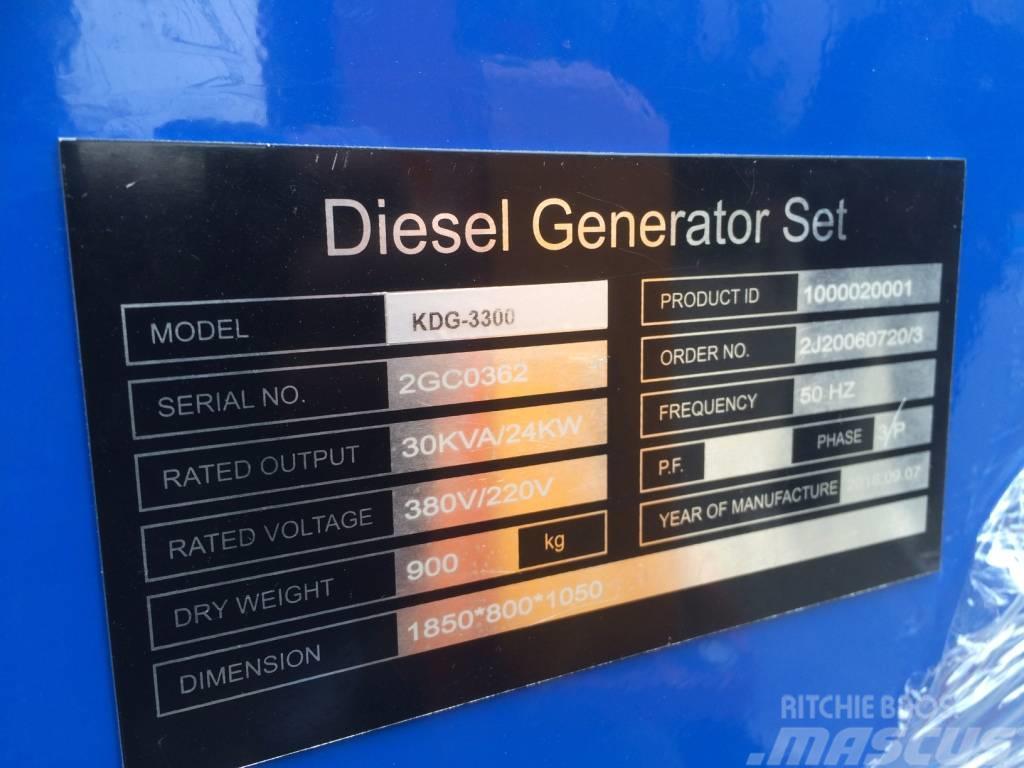 Kovo DIESEL GENERATOR KDG3300 Geradores Diesel