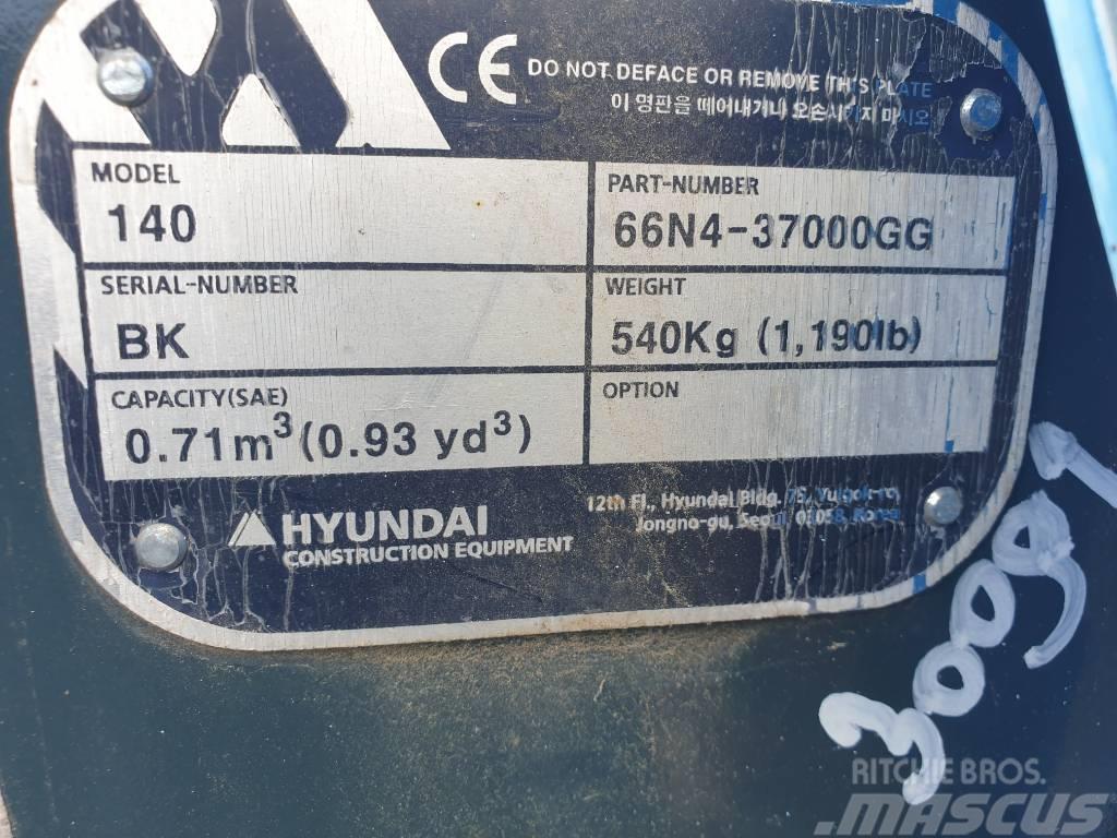Hyundai Excavator digging bucket 140 66N4-37000GG Baldes
