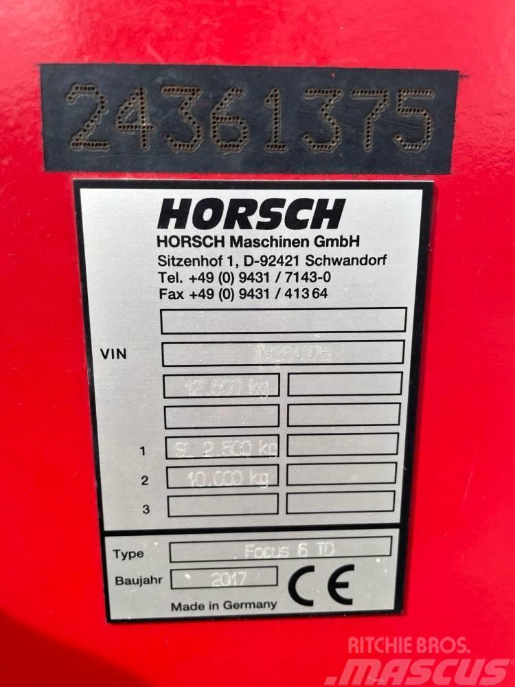 Horsch Focus 6 TD Perfuradoras combinadas