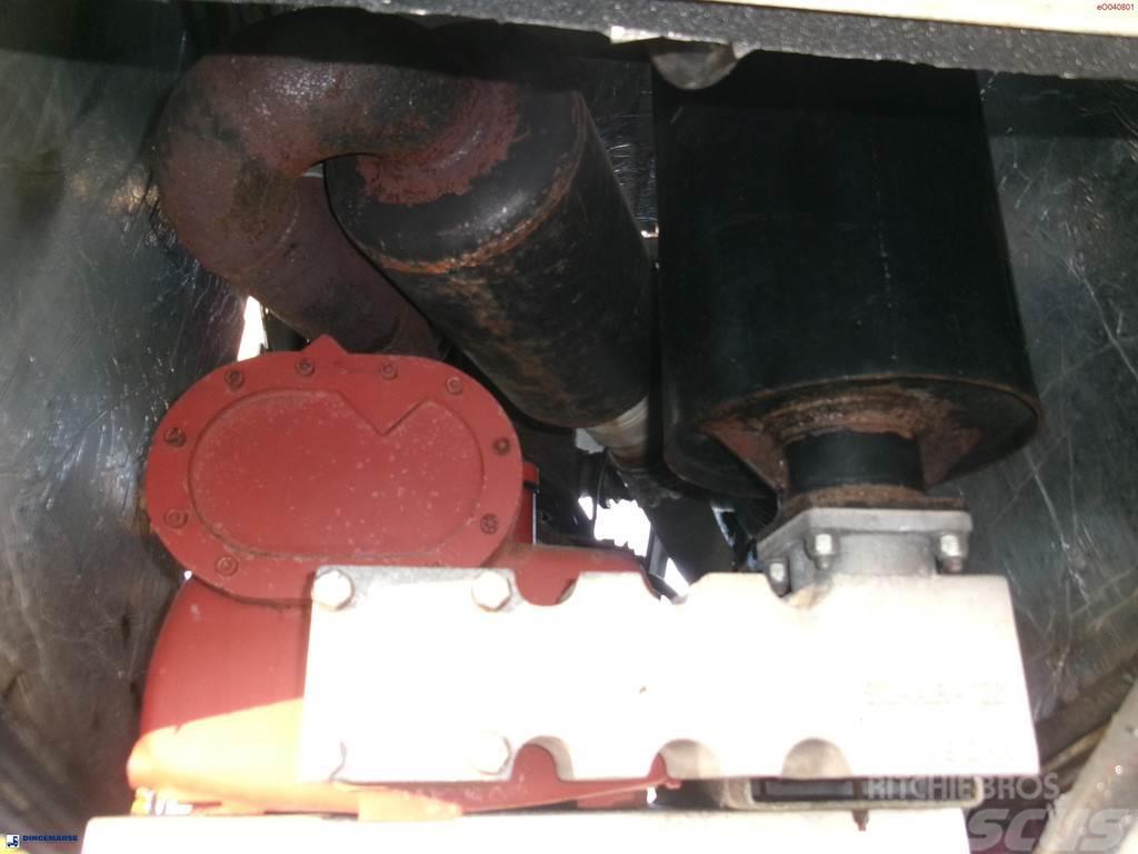Feldbinder Powder tank alu 42 m3 (tipping) + engine/compresso Semi Reboques Basculantes