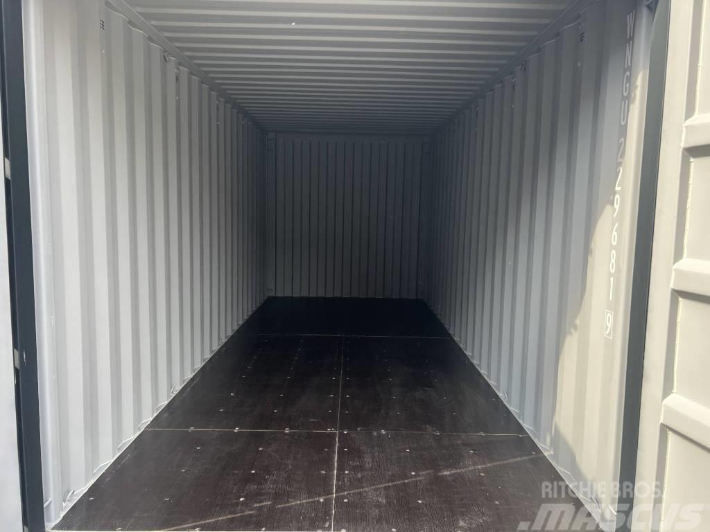  20' DV Lagercontainer ONE WAY Seecontainer/RAL7016 Contentores de armazenamento