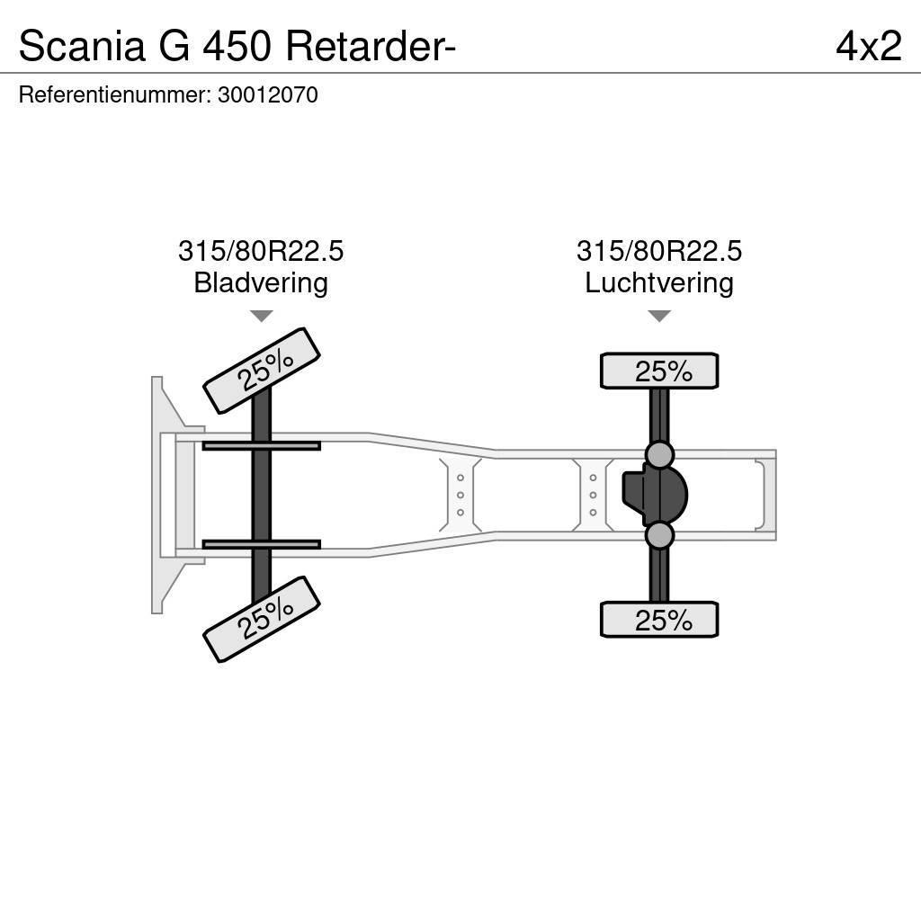 Scania G 450 Retarder- Tractores (camiões)
