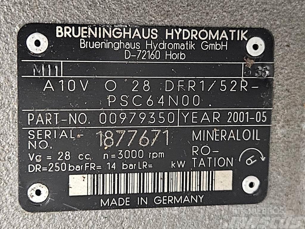 Brueninghaus Hydromatik A10VO28DFR1/52R-Load sensing pump Hidráulica