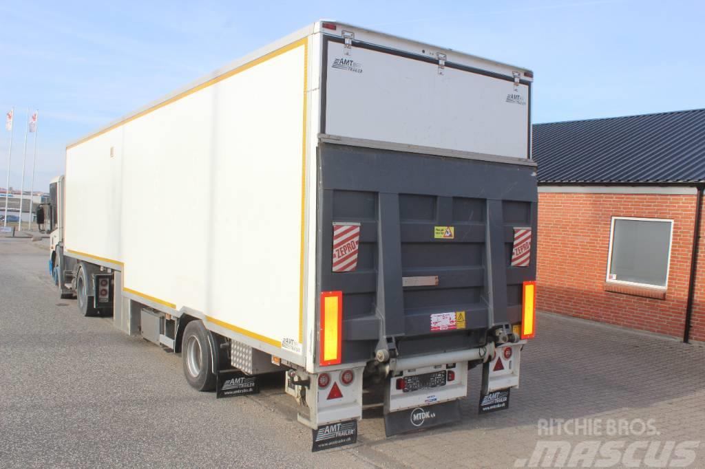 AMT CI100 - Nedbygget isoleret City BOX trailer M/lift Semi-Reboques Caixa Fechada