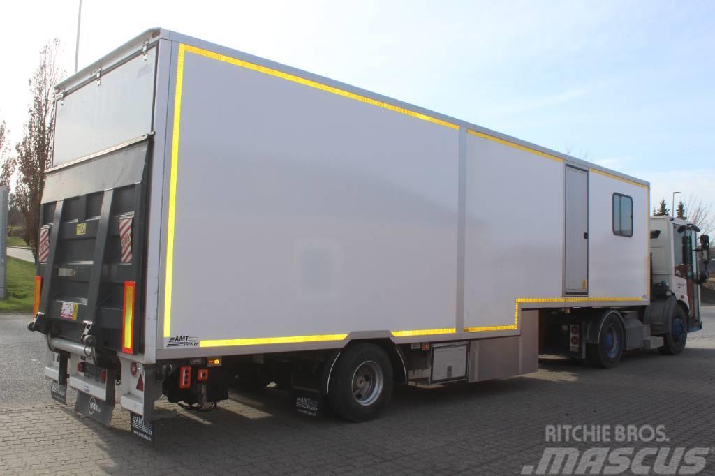 AMT CI100 - Nedbygget isoleret City BOX trailer M/lift Semi-Reboques Caixa Fechada