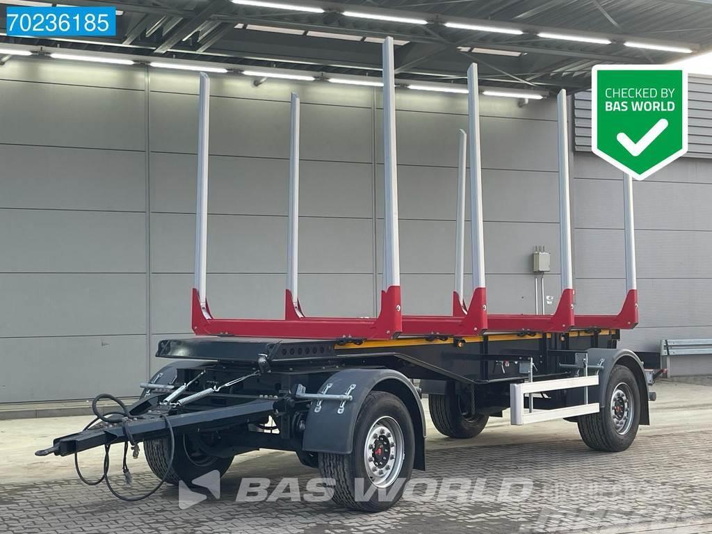 Euromix MTP 2A-CAT Wood Holztransport Reboques de transporte de troncos