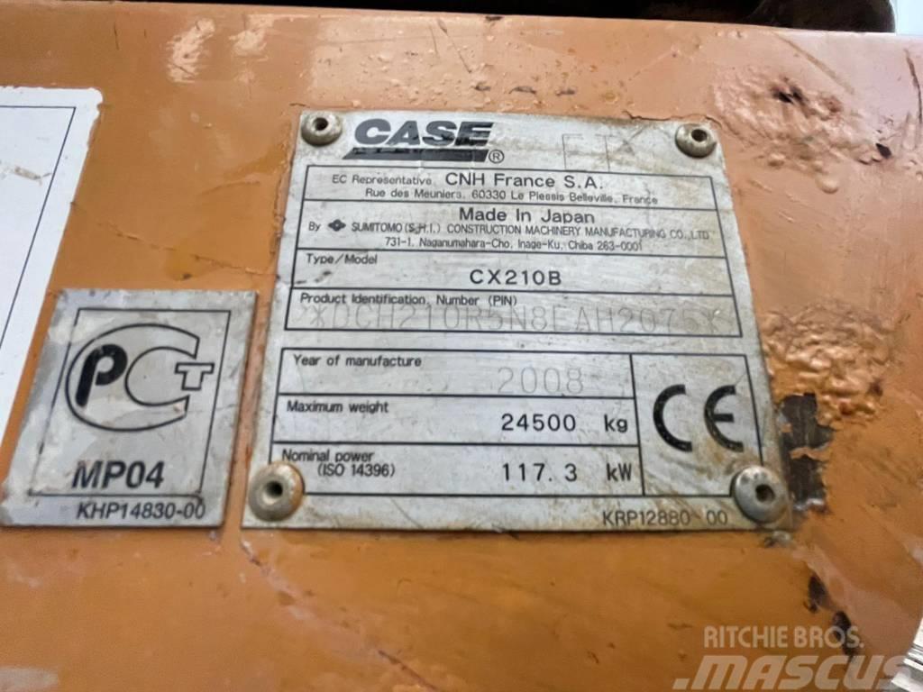 CASE CX 210 B Escavadoras de rastos