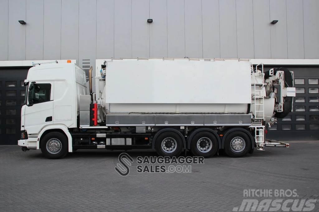 Scania R540 Amphitec Vortex 11000 suction excavator Camiões Aspiradores Combi