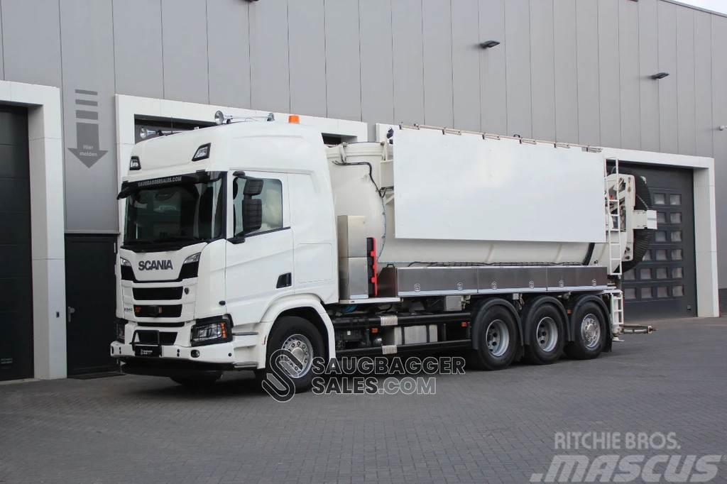 Scania R540 Amphitec Vortex 11000 suction excavator Camiões Aspiradores Combi