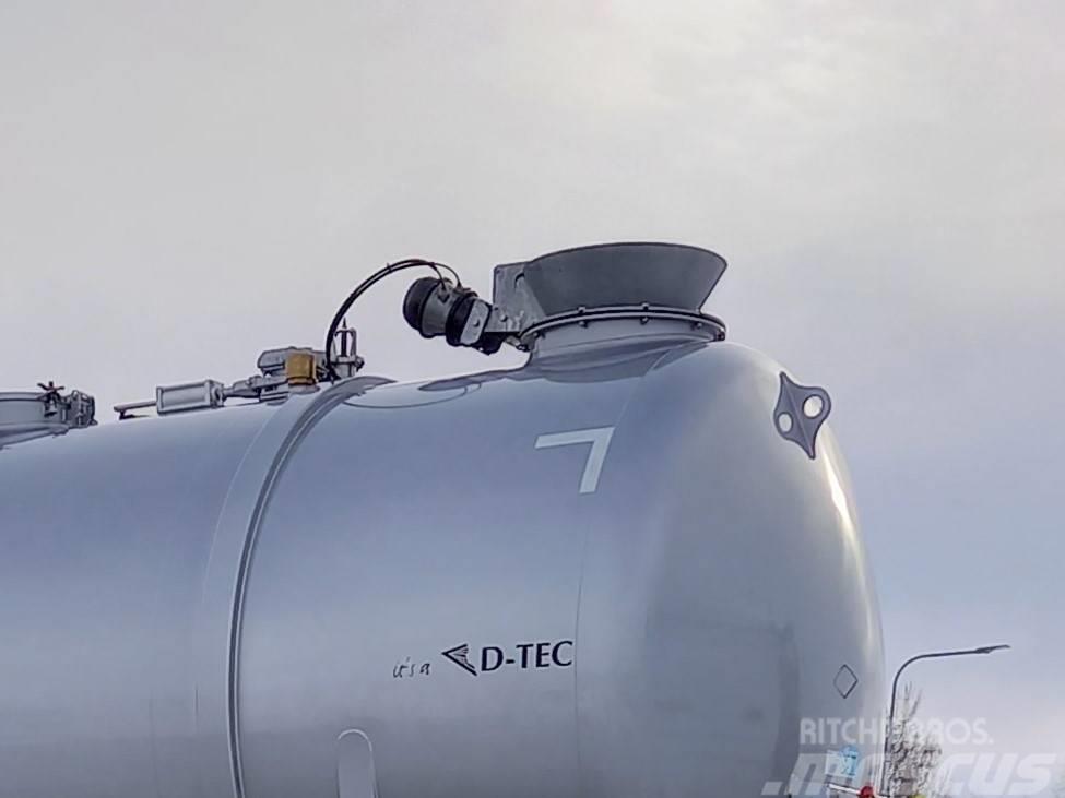 D-tec tanker manhole / filling funnel Reboques cisterna