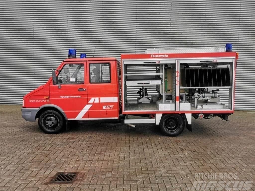 Iveco TurboDaily 49-10 Feuerwehr 7664 KM 2 Pieces! Carros de bombeiros