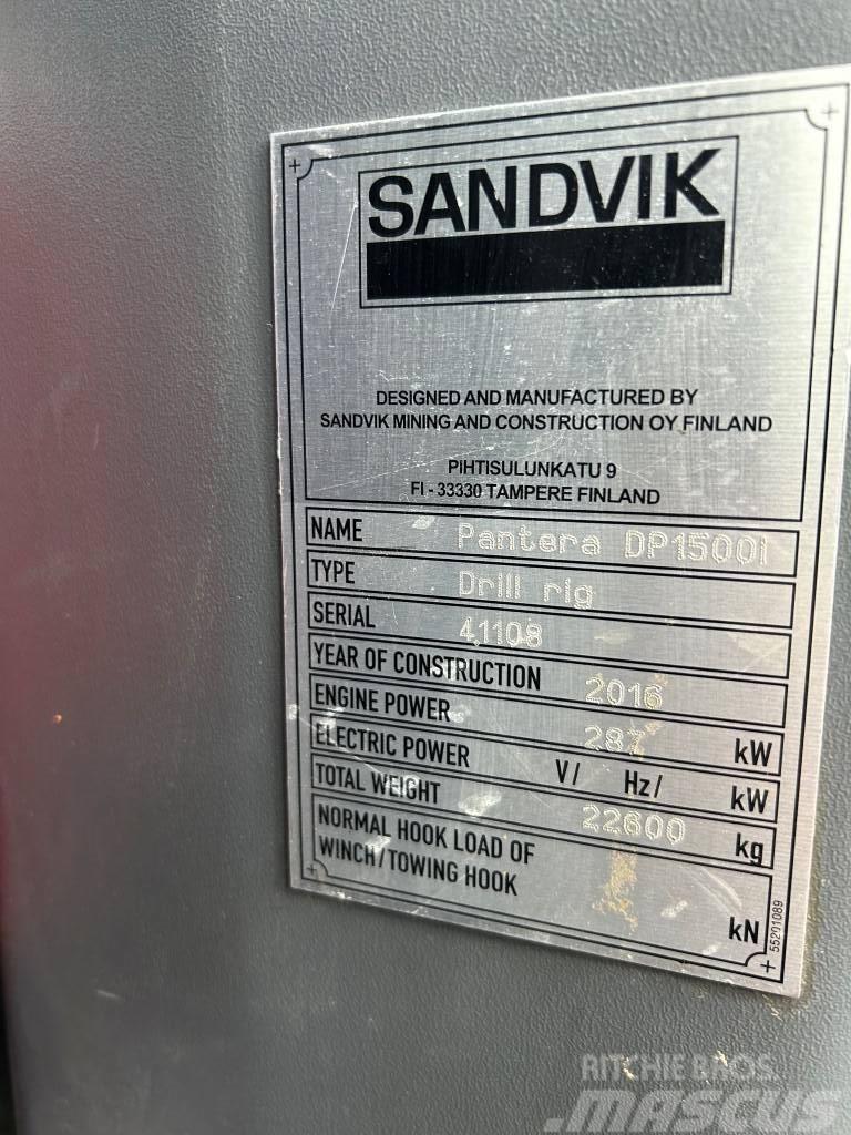 Sandvik DP 1500i TIER 4 Perfuradoras de superfície