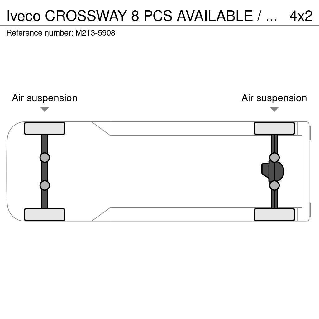 Iveco CROSSWAY 8 PCS AVAILABLE / EURO EEV / 44 SEATS + 3 Autocarros intercidades