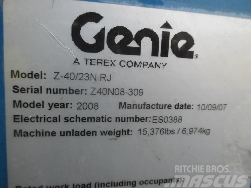 Genie Z 40/23 N RJ Elevadores braços articulados