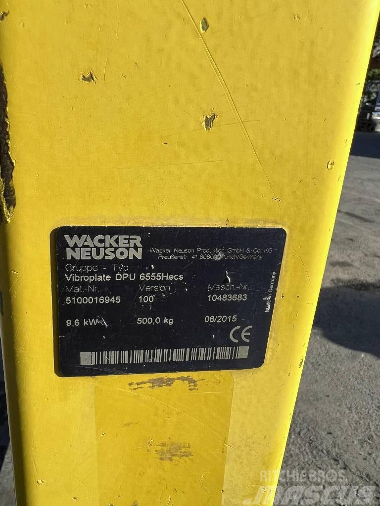 Wacker Neuson Vibroplate DPU 6555 Hecs*500 kg*E Start Placas compactadoras