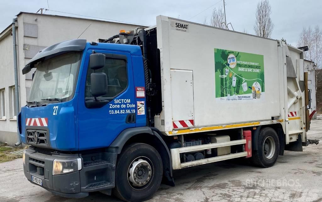 Renault Premium śmieciarka dwuosiowa EURO 6 Camiões de lixo