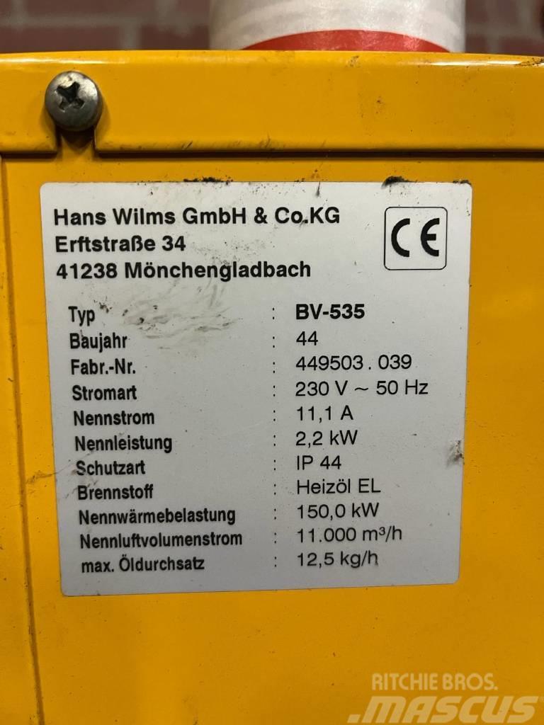 Wilms BV 535 Equipamento de aquecimento e descongelamento