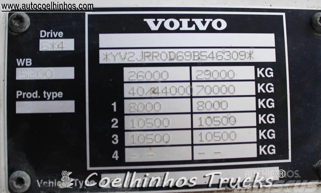 Volvo FM13 - 360 + Hiab 166XS-5 Camiões estrado/caixa aberta