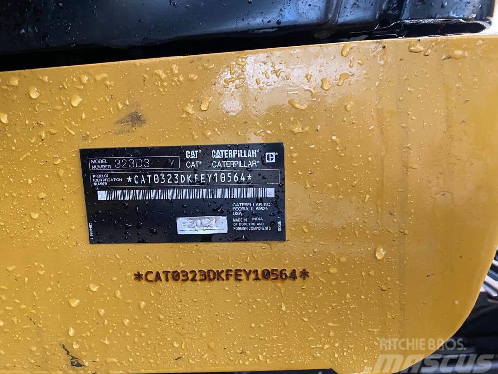 CAT 323D3 New and unused Escavadoras de rastos