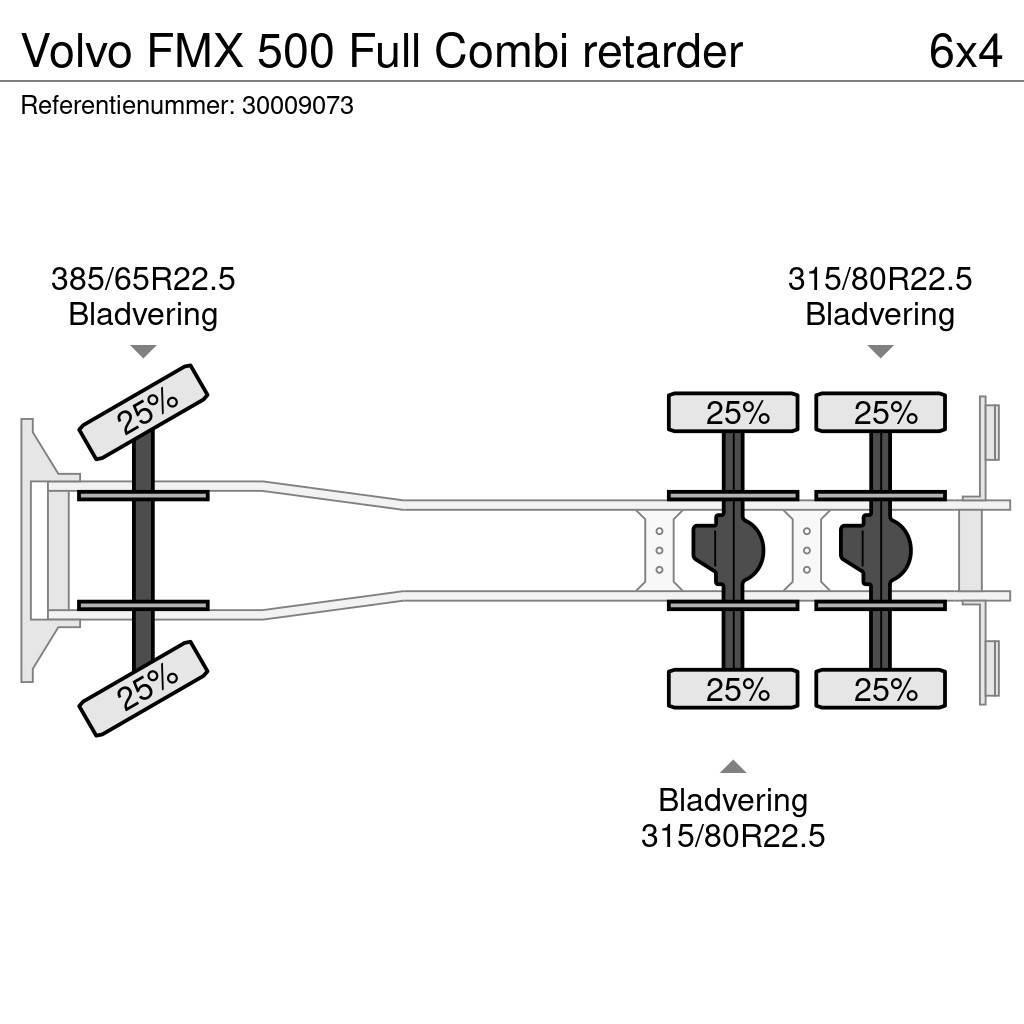 Volvo FMX 500 Full Combi retarder Outros Camiões