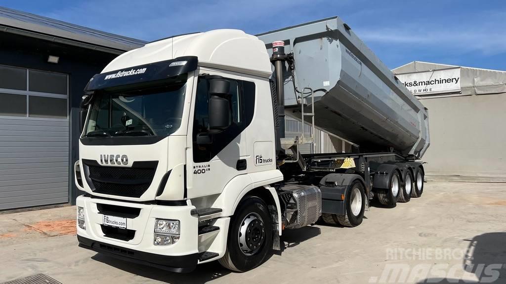 Iveco STRALIS AT440 T400 4X2 tipp. hydr.-retarder-acc Tractores (camiões)