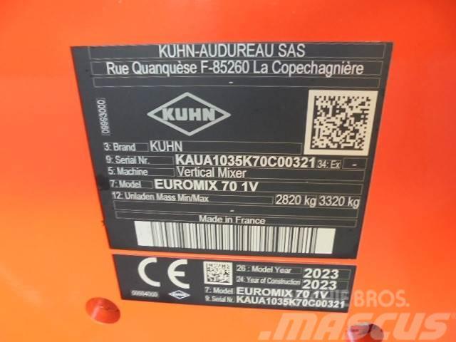 Kuhn EUROMIX I 870 Alimentadores de misturadoras