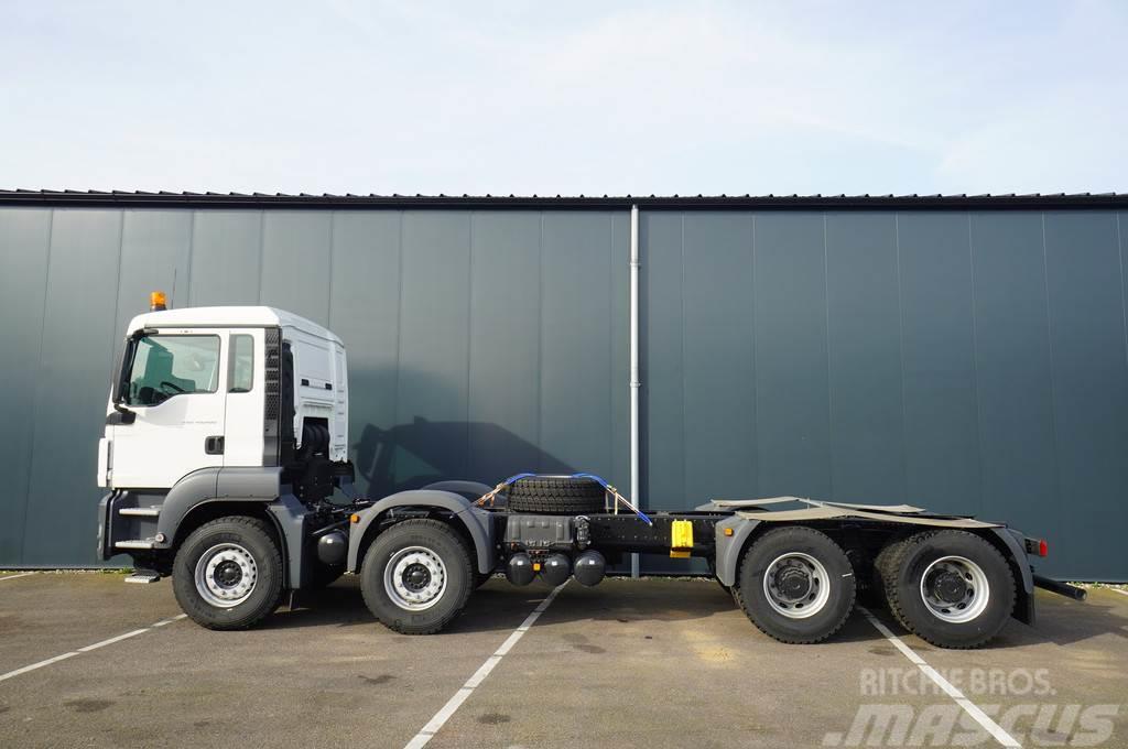 MAN TGS41.400 8X4 BB-WW NEW UNUSED CHASSIS EURO3 Camiões de chassis e cabine