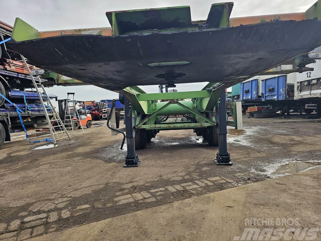 Renders Euro 700 2 axle 20 ft chassis air susp merccedes d Semi Reboques Porta Contentores