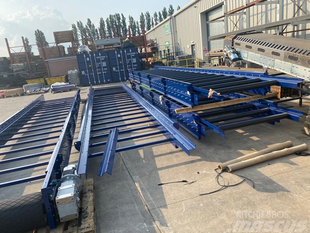  Recycling Conveyor RC Conveyor 1 meter wide x 10 m Transportadores
