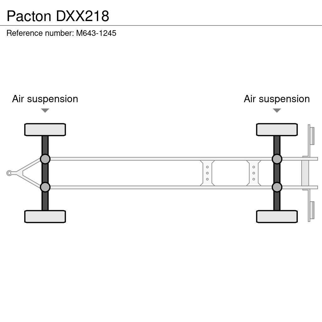 Pacton DXX218 Reboques dolly