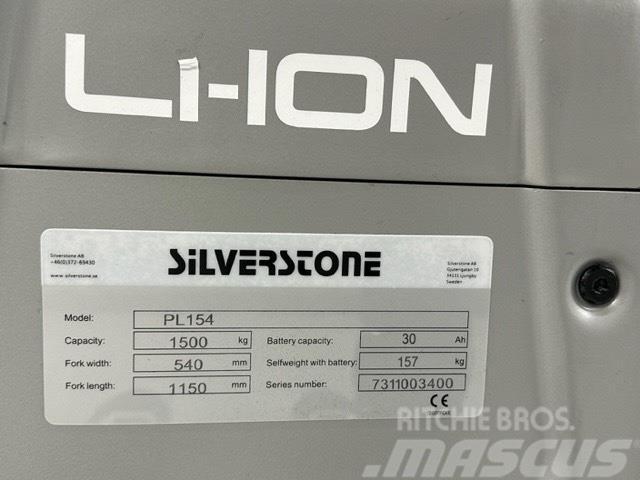 Silverstone PL154 Movimentadores manuais de palettes