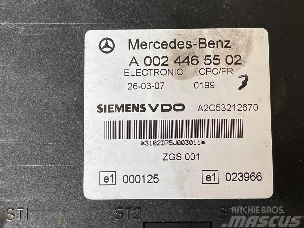 Mercedes-Benz ΕΓΚΕΦΑΛΟΣ - ΠΛΑΚΕΤΑ  CPC/FR A0024465502 Electrónica