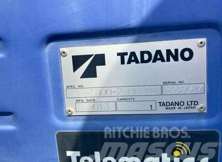 Tadano GR 1000 XL-2 Gruas Fora-de-estrada