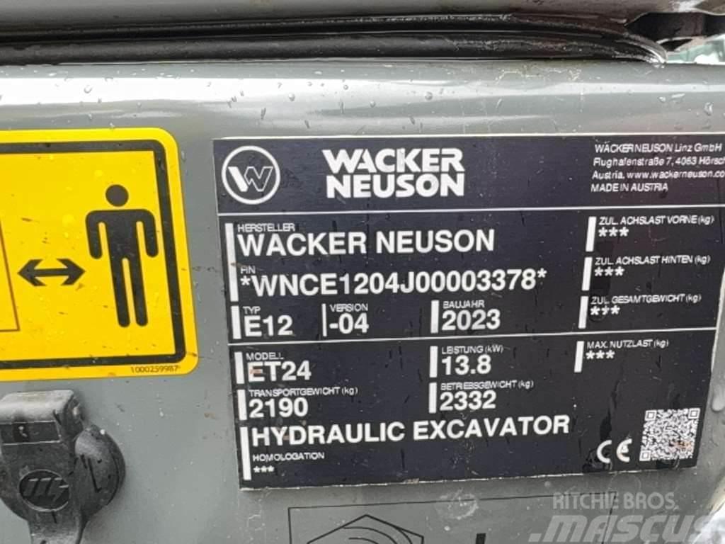 Wacker Neuson ET 24 Mini Escavadoras <7t