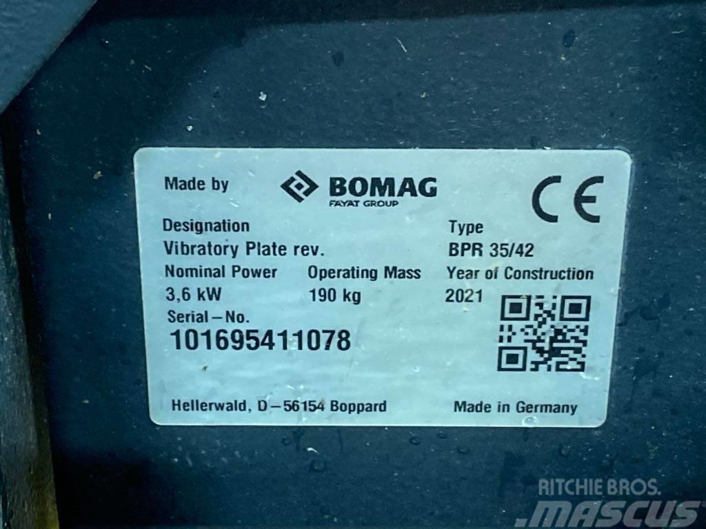 Bomag BPR35/42 Placas compactadoras